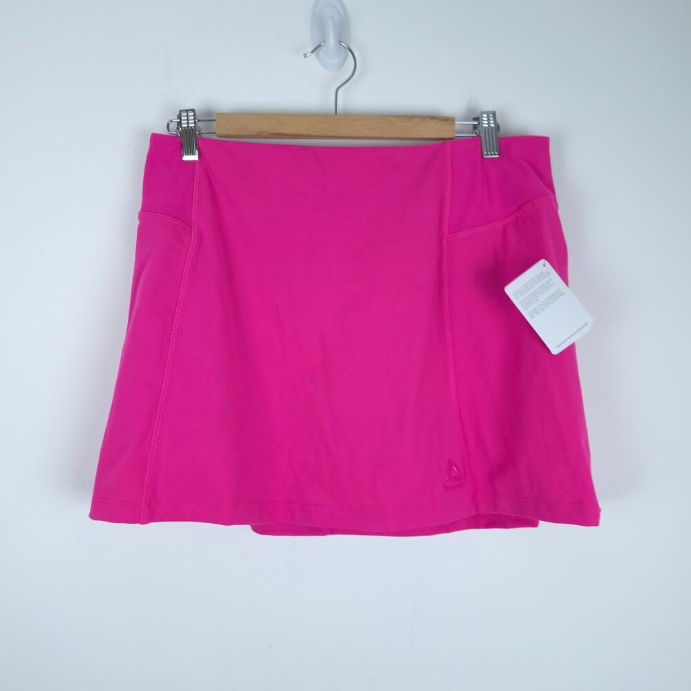 NEW Reebok Skort Jupe-Short Pink Stretch Athletic SIZE Large